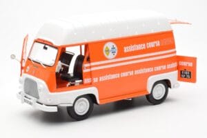 Renault Estafette Orange Assistance Course Norev 1:18 185123 Metal — billede 2 af 10