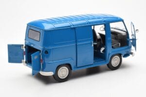 Renault Estafette Saviem Blå Norev 1:18 185122 Metal — billede 2 af 11