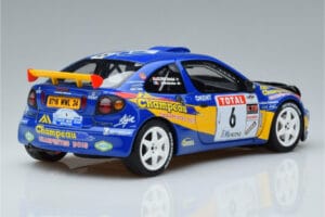 Renault Megane Maxi #6 S. Loeb / D. Elena Rallye Mont Blanc 2000 Otto 1:18 OT960 Resin — billede 2 af 6