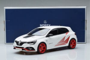 Renault Megane RS Trophy-R Mk4 Hvid Norev 1:18 185239 Metal — billede 6 af 6