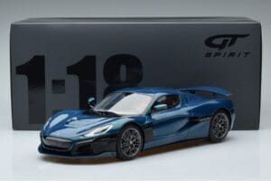 Rimac Nevera Blå GT Spirit 1:18 GT405 Resin — billede 6 af 6