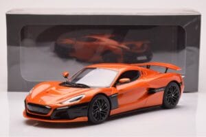 Rimac Nevera Orange GT Spirit 1:18 GT880 Resin — billede 6 af 6