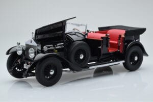 Rolls-Royce Phantom I Cabriolet Sort Kyosho 1:18 08931BK Metal — billede 2 af 8