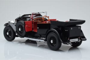 Rolls-Royce Phantom I Cabriolet Sort Kyosho 1:18 08931BK Metal — billede 5 af 8