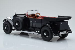 Rolls-Royce Phantom I Cabriolet Sort Kyosho 1:18 08931BK Metal — billede 7 af 8