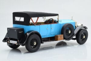 Rolls-Royce Phantom I Cabriolet Blå Kyosho 1:18 08931LB Metal — billede 3 af 9