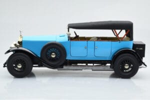 Rolls-Royce Phantom I Cabriolet Blå Kyosho 1:18 08931LB Metal — billede 4 af 9