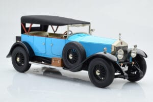 Rolls-Royce Phantom I Cabriolet Blå Kyosho 1:18 08931LB Metal — billede 5 af 9