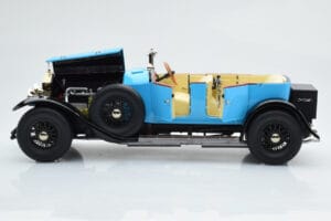 Rolls-Royce Phantom I Cabriolet Blå Kyosho 1:18 08931LB Metal — billede 7 af 9