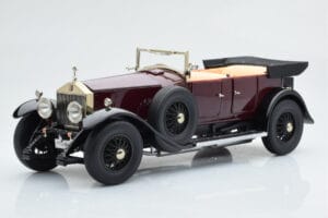 Rolls-Royce Phantom I Cabriolet Burgunderrød Kyosho 1:18 08931R Metal — billede 2 af 10