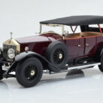 Rolls-Royce Phantom I Cabriolet Burgunderrød Kyosho 1:18