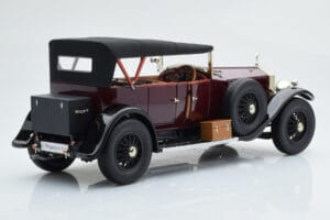 Rolls-Royce Phantom I Cabriolet Burgunderrød Kyosho 1:18 08931R Metal — billede 3 af 10
