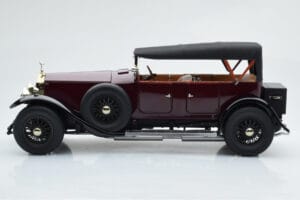 Rolls-Royce Phantom I Cabriolet Burgunderrød Kyosho 1:18 08931R Metal — billede 4 af 10