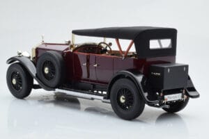 Rolls-Royce Phantom I Cabriolet Burgunderrød Kyosho 1:18 08931R Metal — billede 6 af 10
