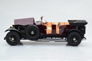 Rolls-Royce Phantom I Cabriolet Burgunderrød Kyosho 1:18 08931R Metal — billede 8 af 10