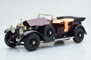 Rolls-Royce Phantom I Cabriolet Burgunderrød Kyosho 1:18 08931R Metal — billede 9 af 10