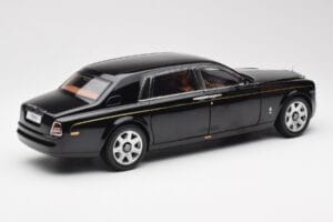 Rolls-Royce Phantom VII EWB Diamond Sort Kyosho 1:18 08841DBK2 Metal — billede 3 af 8
