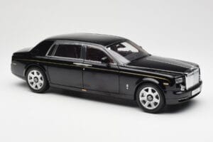 Rolls-Royce Phantom VII EWB Diamond Sort Kyosho 1:18 08841DBK2 Metal — billede 6 af 8