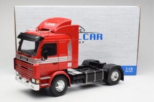 Scania 143M 470 Topline Rød MCG 1:18 MCG18142 Metal — billede 8 af 8