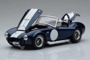 Shelby Cobra 427 S/C Mørkeblå Kyosho 1:18 08048DBL Metal — billede 2 af 9