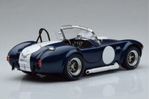Shelby Cobra 427 S/C Mørkeblå Kyosho 1:18 08048DBL Metal — billede 3 af 9