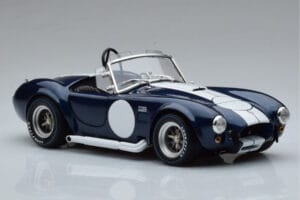 Shelby Cobra 427 S/C Mørkeblå Kyosho 1:18 08048DBL Metal — billede 5 af 9