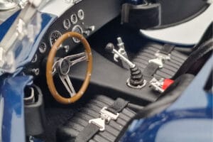 Shelby Cobra 427 S/C Mørkeblå Kyosho 1:18 08048DBL Metal — billede 7 af 9