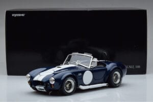 Shelby Cobra 427 S/C Mørkeblå Kyosho 1:18 08048DBL Metal — billede 9 af 9