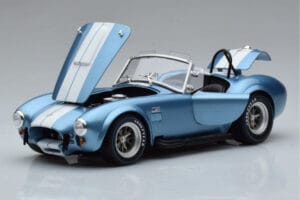 Shelby Cobra 427 S/C Lyseblå Kyosho 1:18 08048SBL Metal — billede 2 af 9