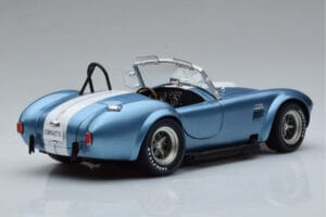 Shelby Cobra 427 S/C Lyseblå Kyosho 1:18 08048SBL Metal — billede 3 af 9