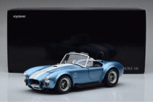 Shelby Cobra 427 S/C Lyseblå Kyosho 1:18 08048SBL Metal — billede 9 af 9