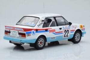 Skoda 130 LR #22 S. Kvaizar / J. Janecek Rally Acropolis 1986 IXO 1:18 18RMC157B Metal — billede 2 af 6
