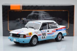 Skoda 130 LR #22 S. Kvaizar / J. Janecek Rally Acropolis 1986 IXO 1:18 18RMC157B Metal — billede 6 af 6