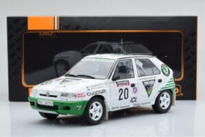 Skoda Felicia #20 S. Blomqvist / B. Cederberg Rally RAC Lombard 1995 IXO 1:18 18RMC147 Metal — billede 6 af 6