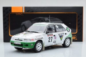 Skoda Felicia #27 P. Sibera / P. Gross Rally RAC Lombard 1995 IXO 1:18 18RMC148 Metal — billede 6 af 6