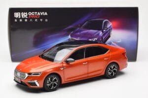 Skoda Octavia Pro Orange FAW 1:18 ZMR000006ORA Metal — billede 8 af 8
