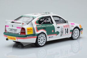 Skoda Octavia WRC #14 D. Auriol / D. Giraudet Rally Monte Carlo 2003 Otto 1:18 OT431 Resin — billede 2 af 6