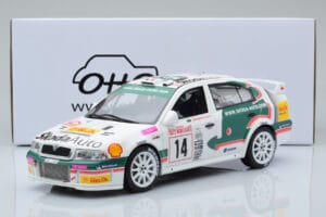 Skoda Octavia WRC #14 D. Auriol / D. Giraudet Rally Monte Carlo 2003 Otto 1:18 OT431 Resin — billede 6 af 6