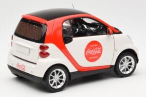 Smart Fortwo 451 Coca-Cola Minichamps 1:18 150036301 Metal — billede 3 af 8