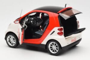 Smart Fortwo 451 Coca-Cola Minichamps 1:18 150036301 Metal — billede 5 af 8