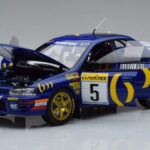 Subaru Impreza #5 C. Sainz / L. Moya 2nd Place Rally Monte Carlo 1995 Kyosho 1:18 - image 2 of 9