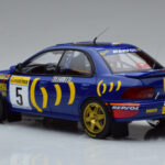 Subaru Impreza #5 C. Sainz / L. Moya 2nd Place Rally Monte Carlo 1995 Kyosho 1:18 - image 6 of 9