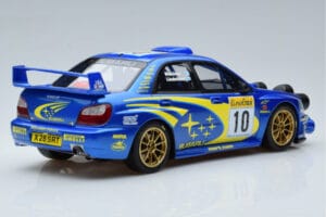 Subaru Impreza WRC #10 T. Makinen / K. Lindstrom Rally Monte Carlo Night Version 2002 Otto 1:18 OT784 Resin — billede 2 af 6