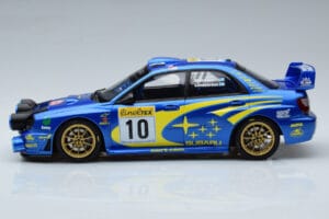 Subaru Impreza WRC #10 T. Makinen / K. Lindstrom Rally Monte Carlo Night Version 2002 Otto 1:18 OT784 Resin — billede 3 af 6