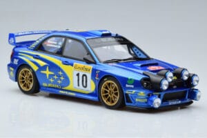 Subaru Impreza WRC #10 T. Makinen / K. Lindstrom Rally Monte Carlo Night Version 2002 Otto 1:18 OT784 Resin — billede 4 af 6