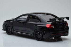 Subaru Impreza WRX STI Nurburgring Challenge Package Sort Kyosho 1:18 KSR18021BK Resin — billede 5 af 6