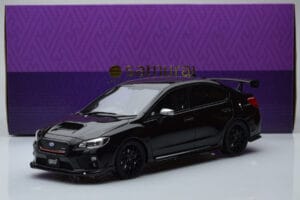 Subaru Impreza WRX STI Nurburgring Challenge Package Sort Kyosho 1:18 KSR18021BK Resin — billede 6 af 6
