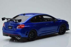 Subaru Impreza WRX STI Nurburgring Challenge Package Blå Kyosho 1:18 KSR18021BL Resin — billede 2 af 5