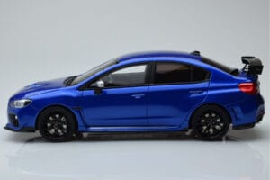 Subaru Impreza WRX STI Nurburgring Challenge Package Blå Kyosho 1:18 KSR18021BL Resin — billede 3 af 5