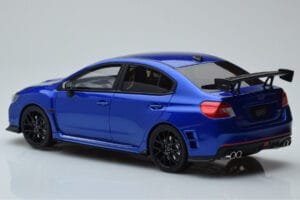 Subaru Impreza WRX STI Nurburgring Challenge Package Blå Kyosho 1:18 KSR18021BL Resin — billede 4 af 5